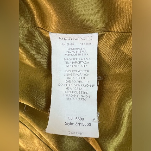 VTG KAREN KANE INC. LIFESTYLE Women’s Brown Tiger Print Long Line Jacket Sz M - Picture 8 of 14